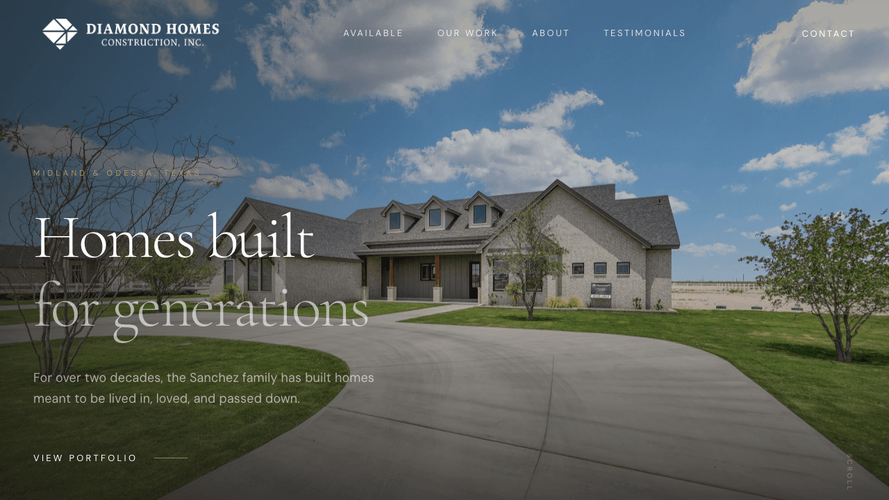 Diamond Homes screenshot