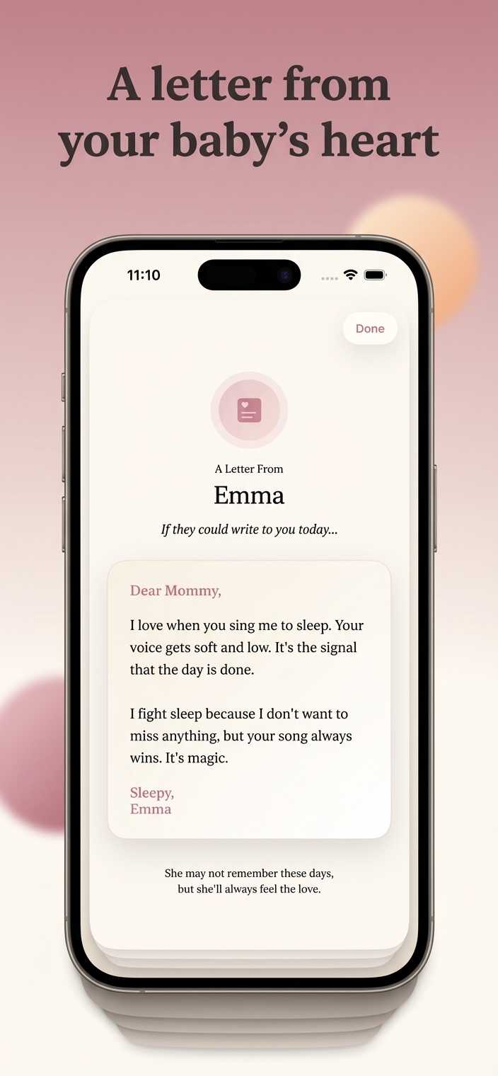 Little Moments - Letters from Baby