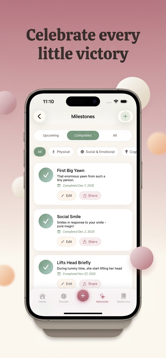 Little Moments - Milestones